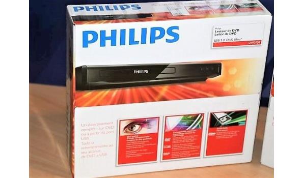 nieuwe dvd-speler PHILIPS, type DVP2850